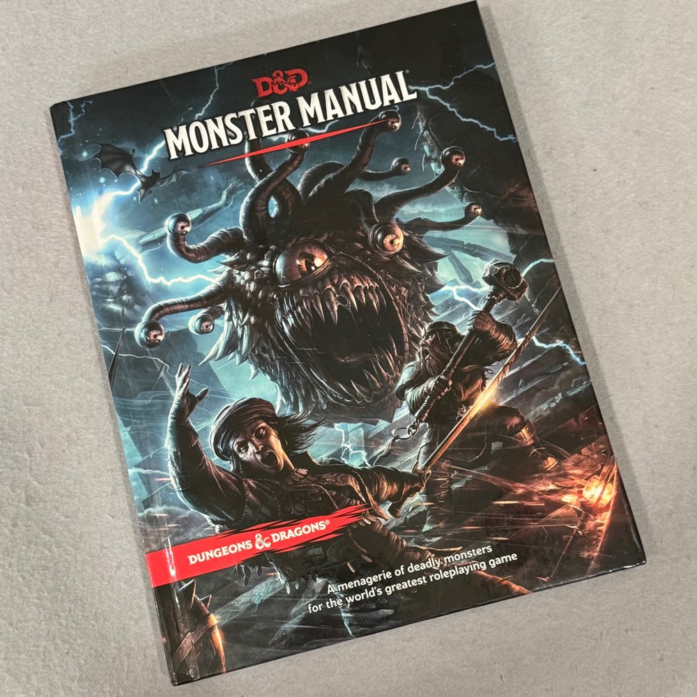Wizards of the Coast Dungeons & Dragons Monster Manual 5th Ed Hardcover Book